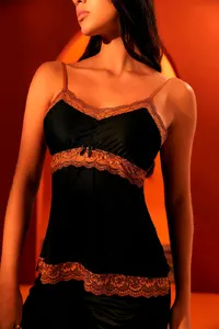 Pijama Rajasthan Feminino com Renda - imagem 2