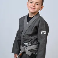 Kimono Infantil In The Guard Chumbo - imagem 4