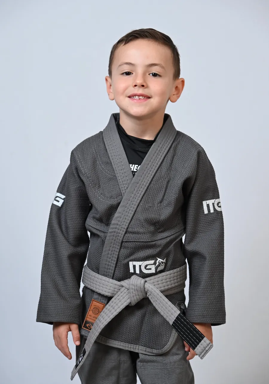 Kimono Infantil In The Guard Chumbo