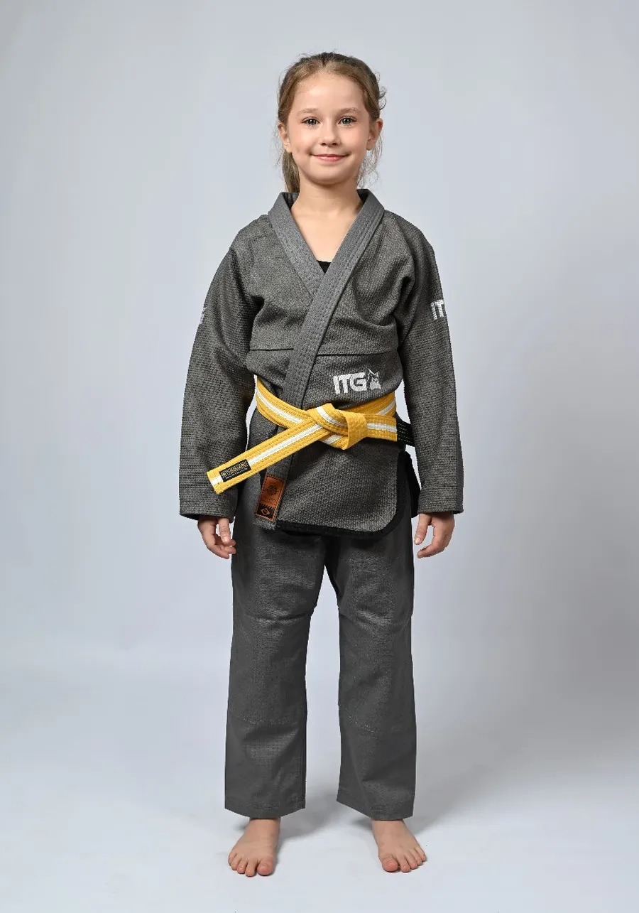 Kimono Infantil In The Guard Chumbo