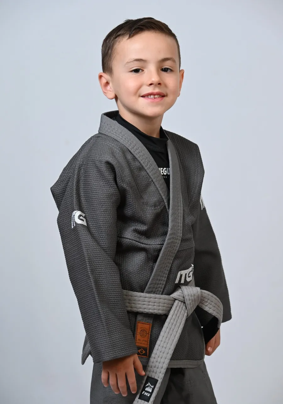 Kimono Infantil In The Guard Chumbo