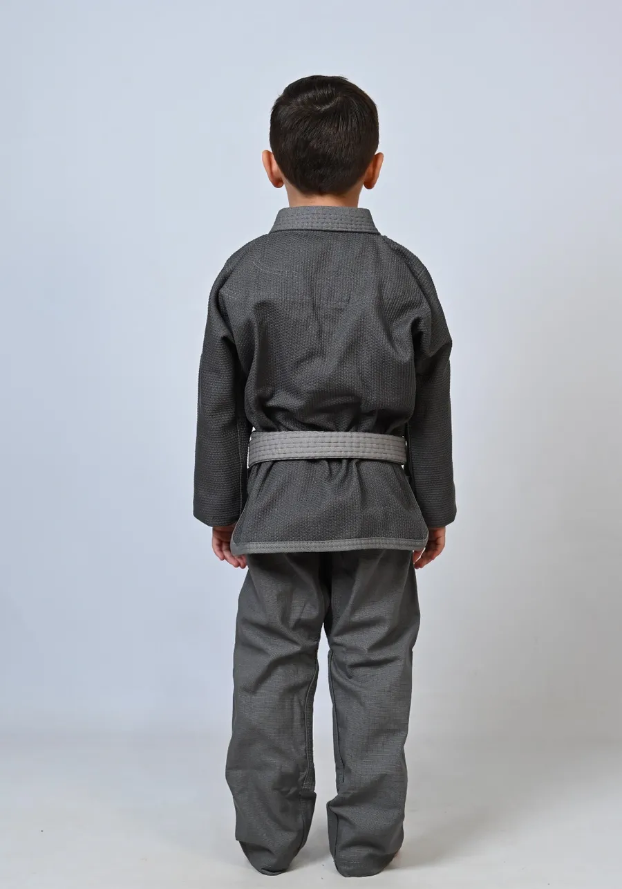 Kimono Infantil In The Guard Chumbo