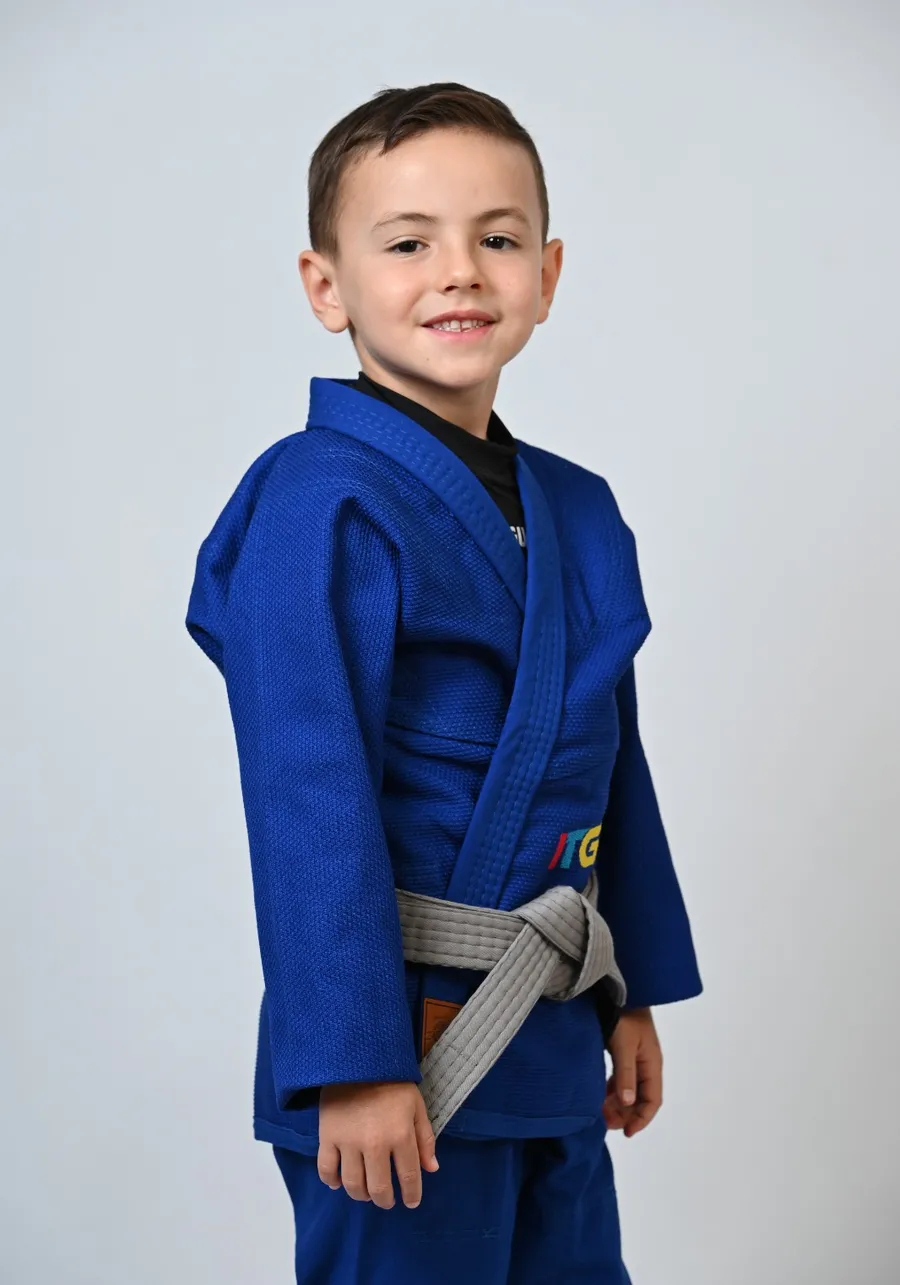 Kimono Infantil In The Guard Colors Azul
