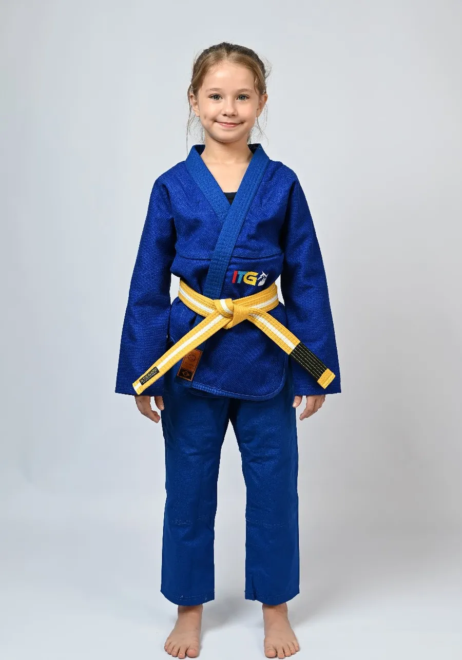 Kimono Infantil In The Guard Colors Azul