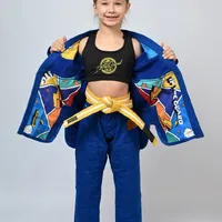 Kimono Infantil In The Guard Colors Azul - imagem 4