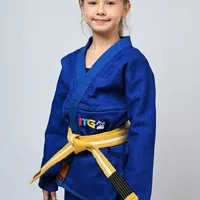 Kimono Infantil In The Guard Colors Azul - imagem 6