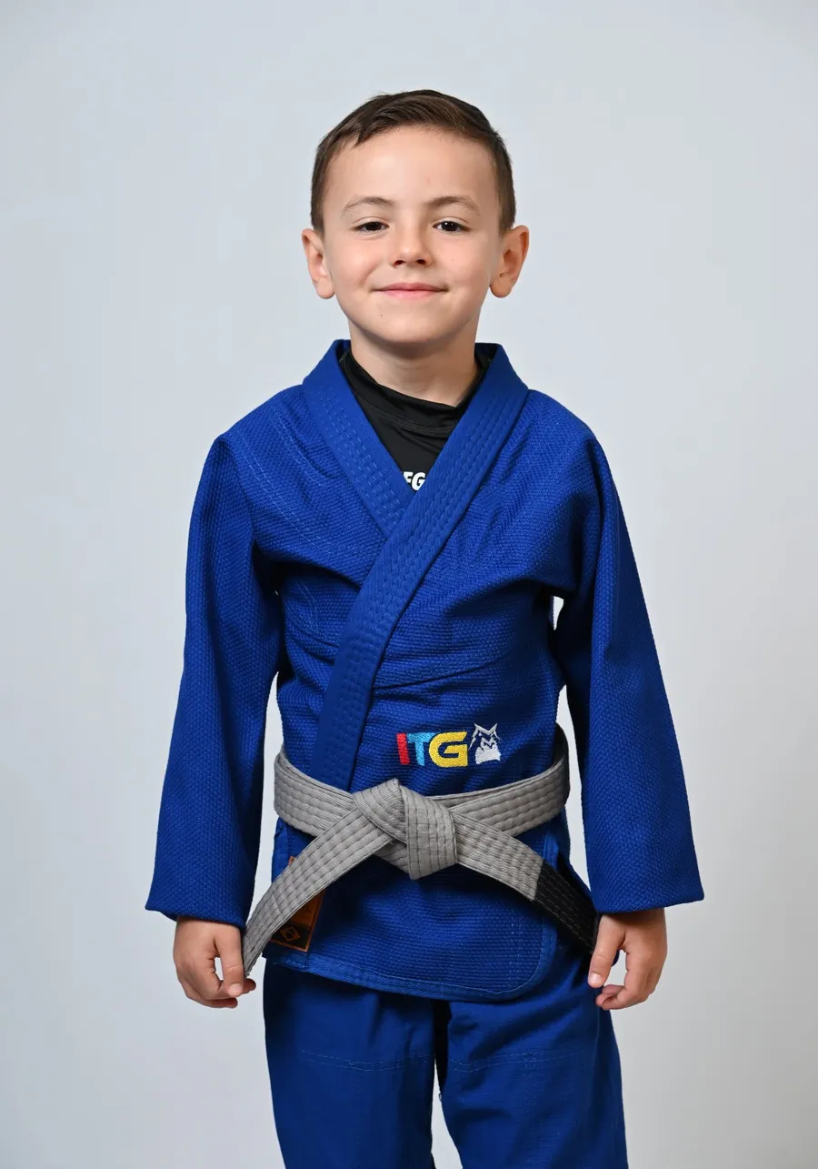 Kimono Infantil In The Guard Colors Azul