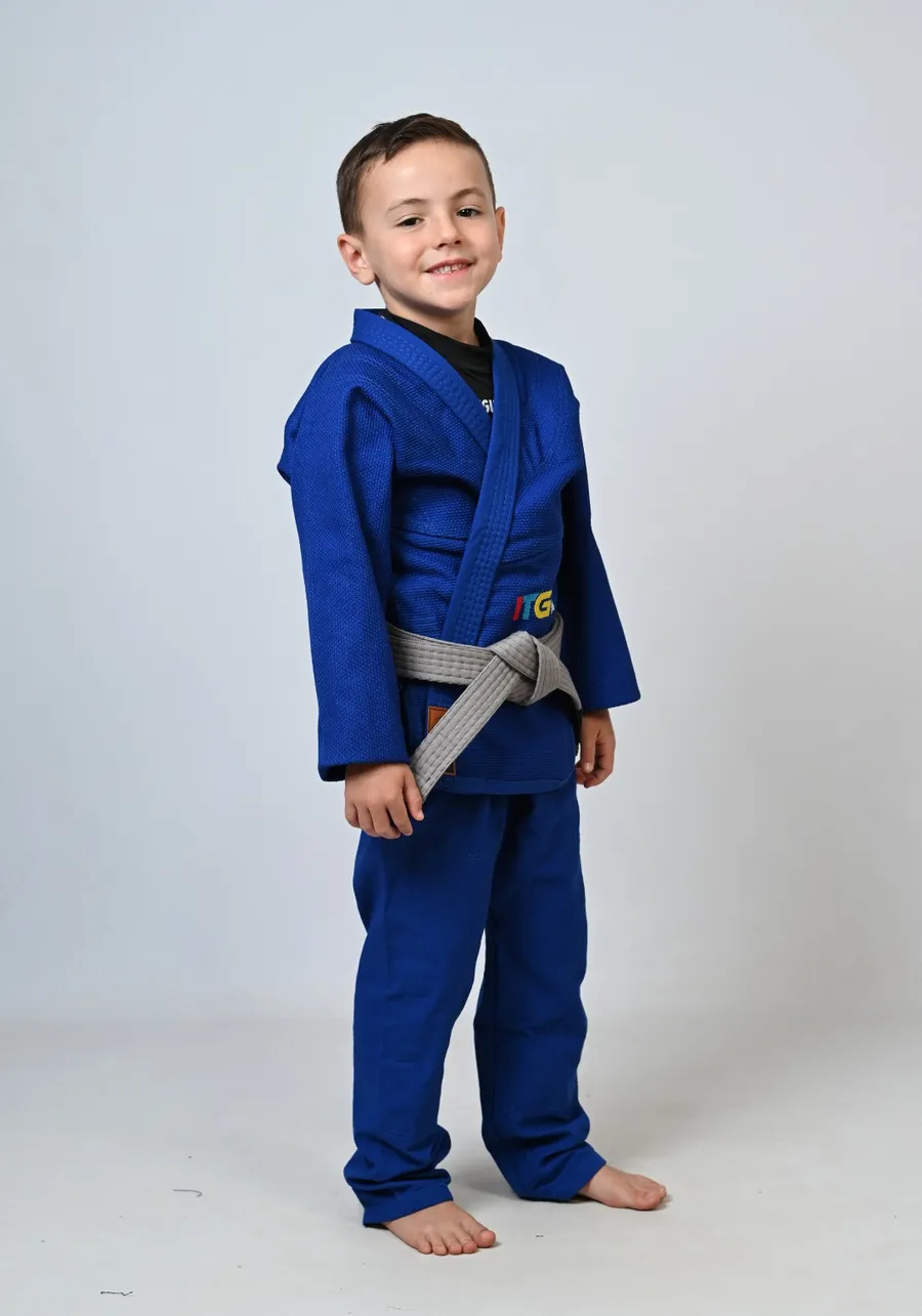 Kimono Infantil In The Guard Colors Azul