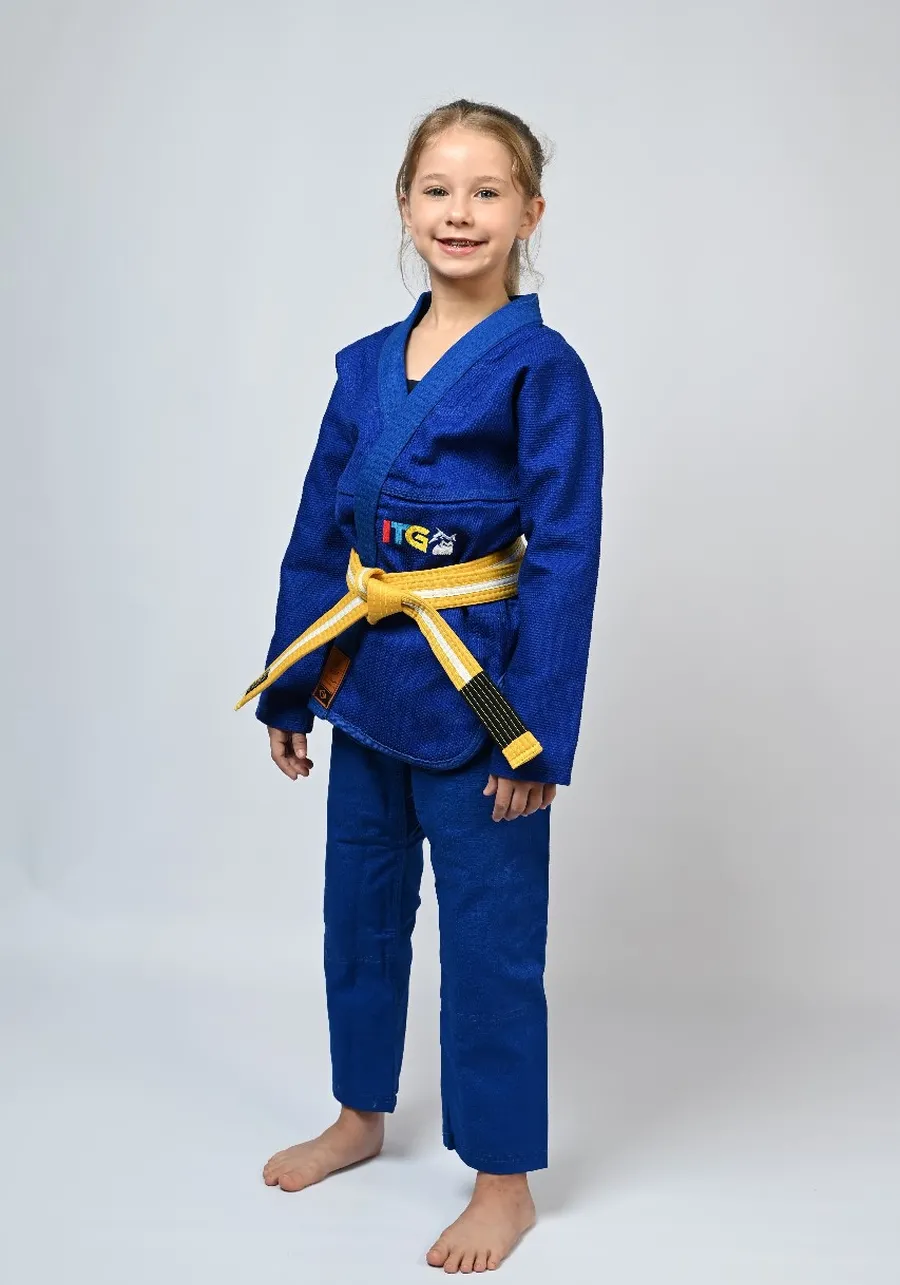 Kimono Infantil In The Guard Colors Azul