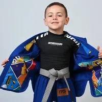 Kimono Infantil In The Guard Colors Azul - imagem 5