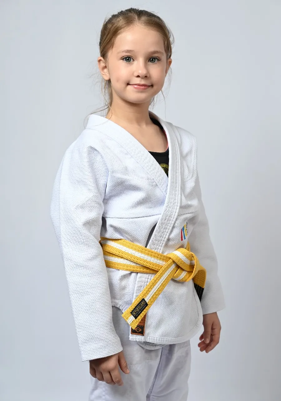 Kimono Infantil In The Guard Colors Branco