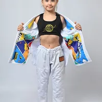 Kimono Infantil In The Guard Colors Branco - imagem 3