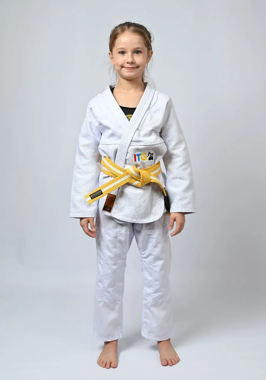 Kimono Infantil In The Guard Colors Branco