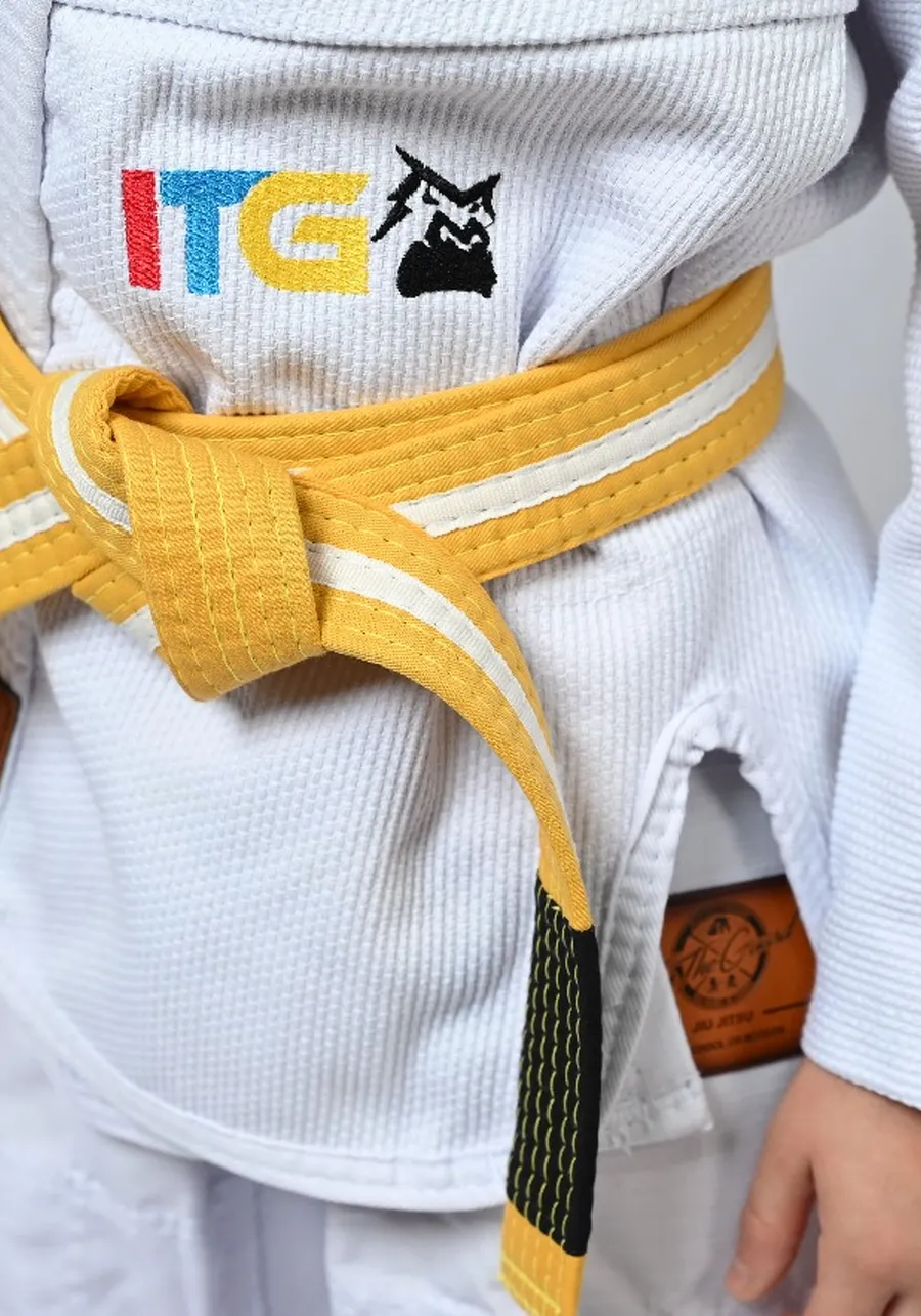 Kimono Infantil In The Guard Colors Branco