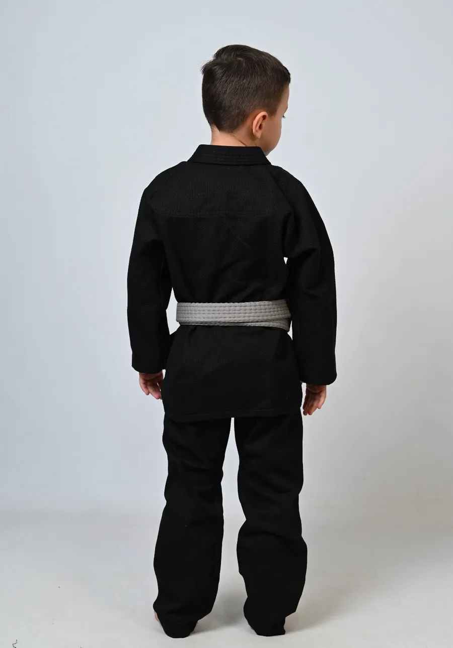 Kimono Infantil In The Guard Colors Preto