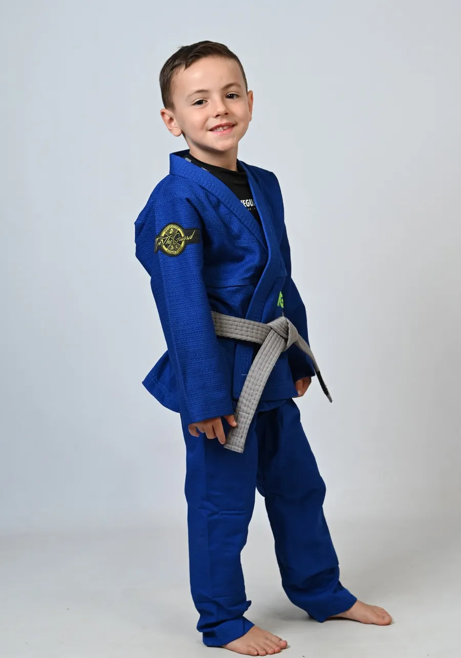 Kimono Infantil In The Guard Green Azul