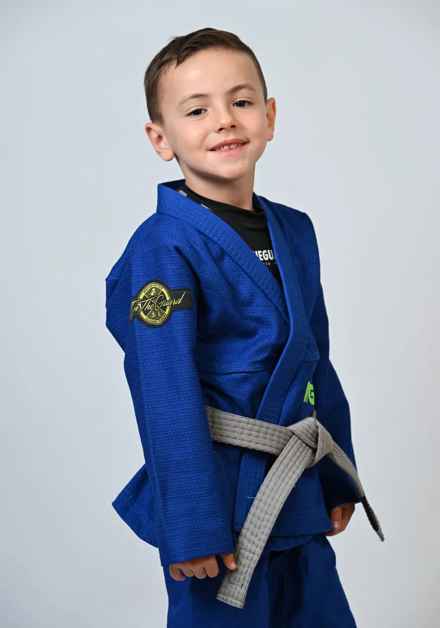 Kimono Infantil In The Guard Green Azul