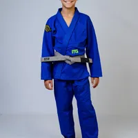 Kimono Infantil In The Guard Green Azul - imagem 1