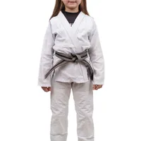 Kimono Infantil In The Guard Liso Branco - imagem 1