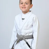 Kimono Infantil In The Guard Liso Branco - imagem 7