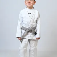 Kimono Infantil In The Guard Liso Branco - imagem 2