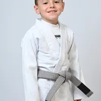 Kimono Infantil In The Guard Liso Branco - imagem 9