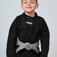 Kimono Infantil In The Guard Liso Preto - imagem 4