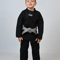 Kimono Infantil In The Guard Liso Preto - imagem 2