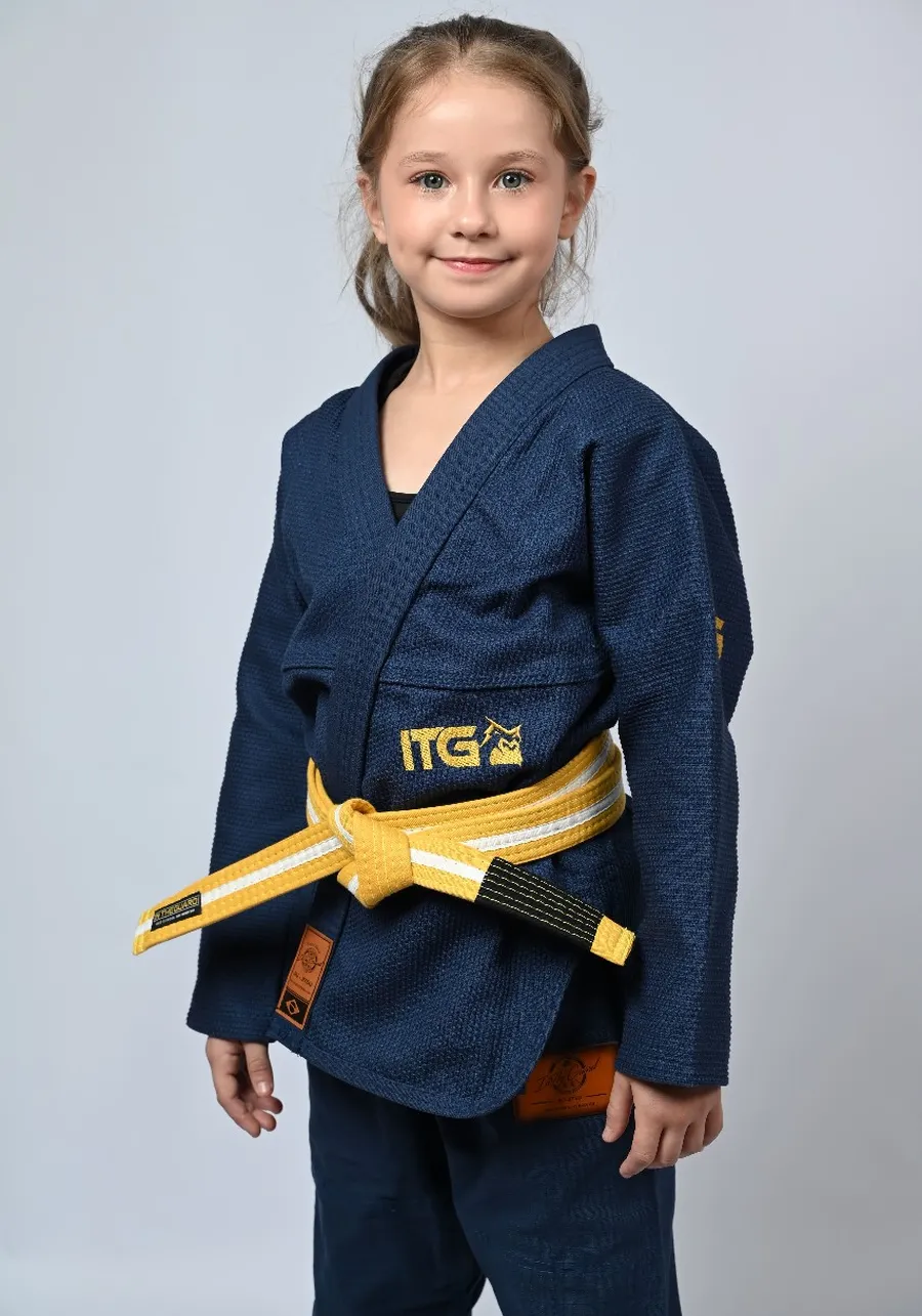 Kimono Infantil In The Guard Marinho