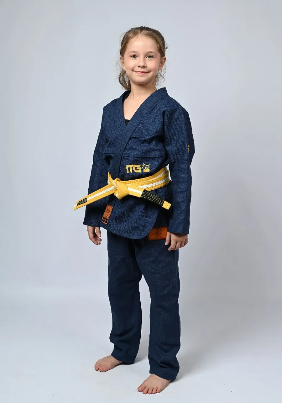 Kimono Infantil In The Guard Marinho