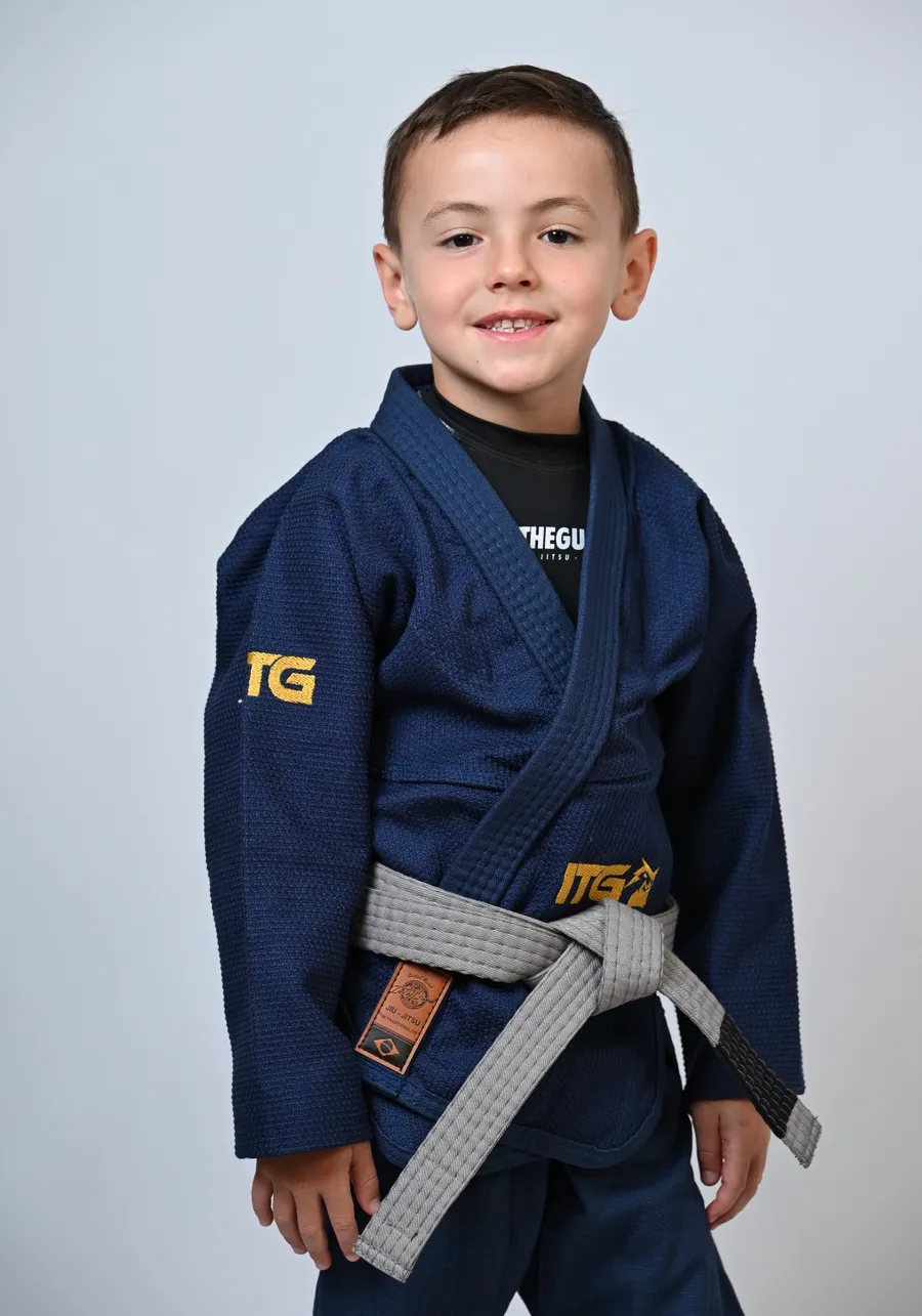 Kimono Infantil In The Guard Marinho