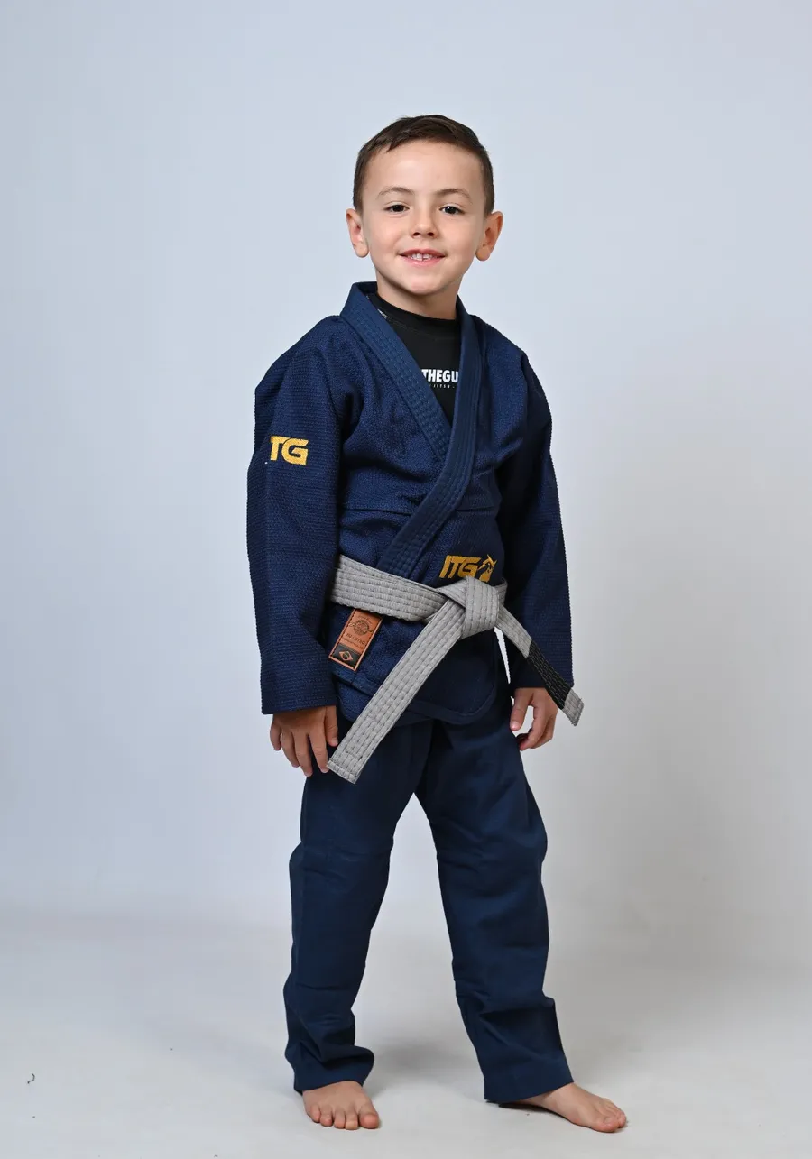 Kimono Infantil In The Guard Marinho
