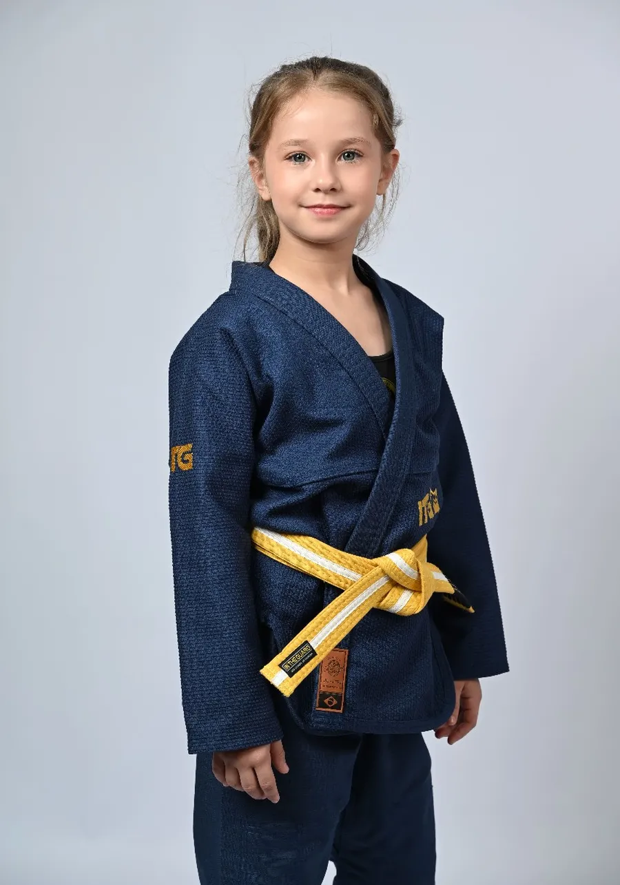 Kimono Infantil In The Guard Marinho