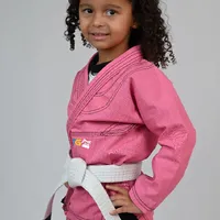 Kimono Feminino MIRIM 4 e 5 anos. Rosa INFANTIL:TAMANHO 6 - imagem 4