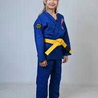 Kimono Infantil In The Guard Girls Azul - imagem 4