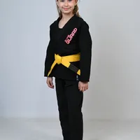 Kimono Infantil In The Guard Girls Preto - imagem 2