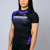 Rash Guard Feminina Team ITG Roxa - imagem 1
