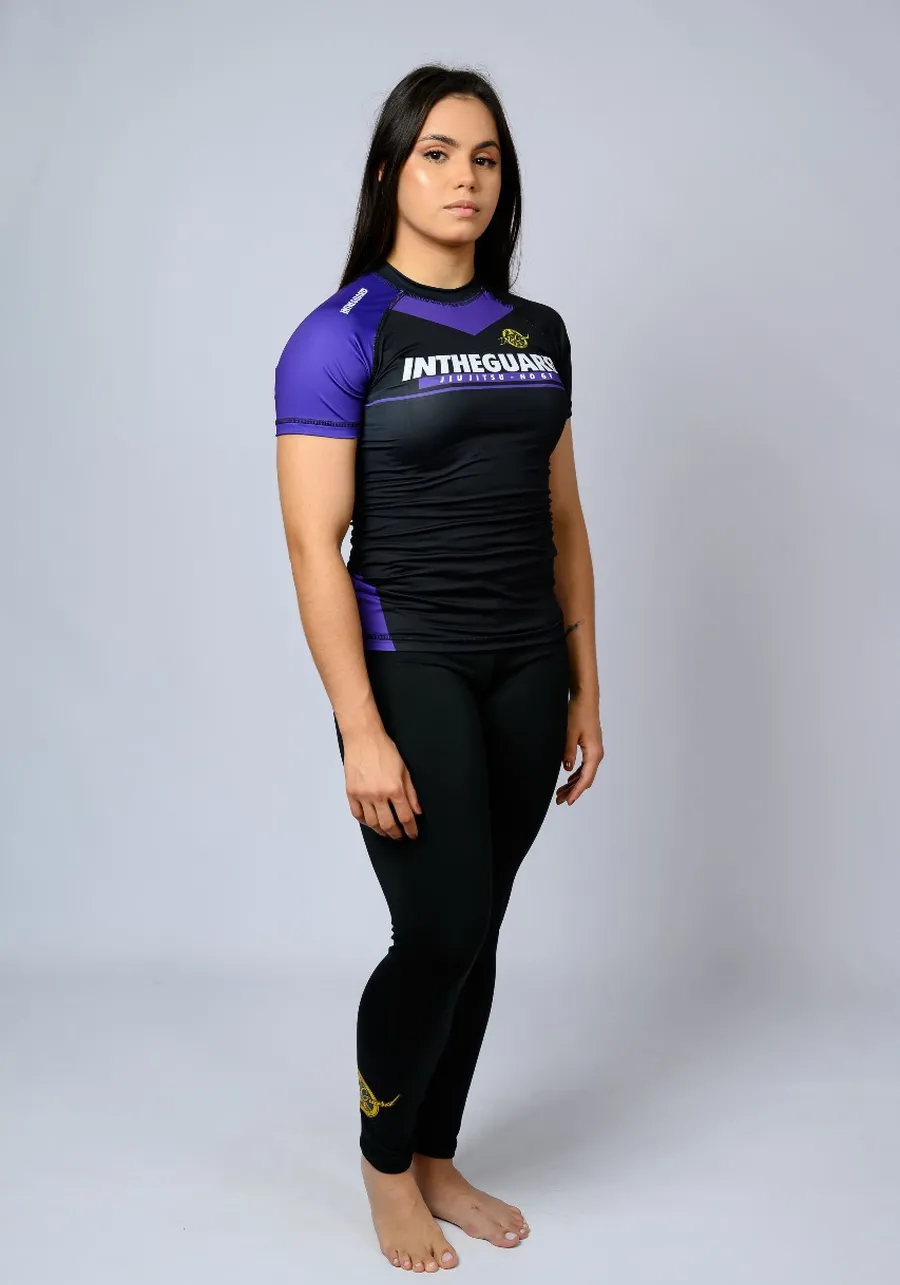 Rash Guard Feminina Team ITG Roxa