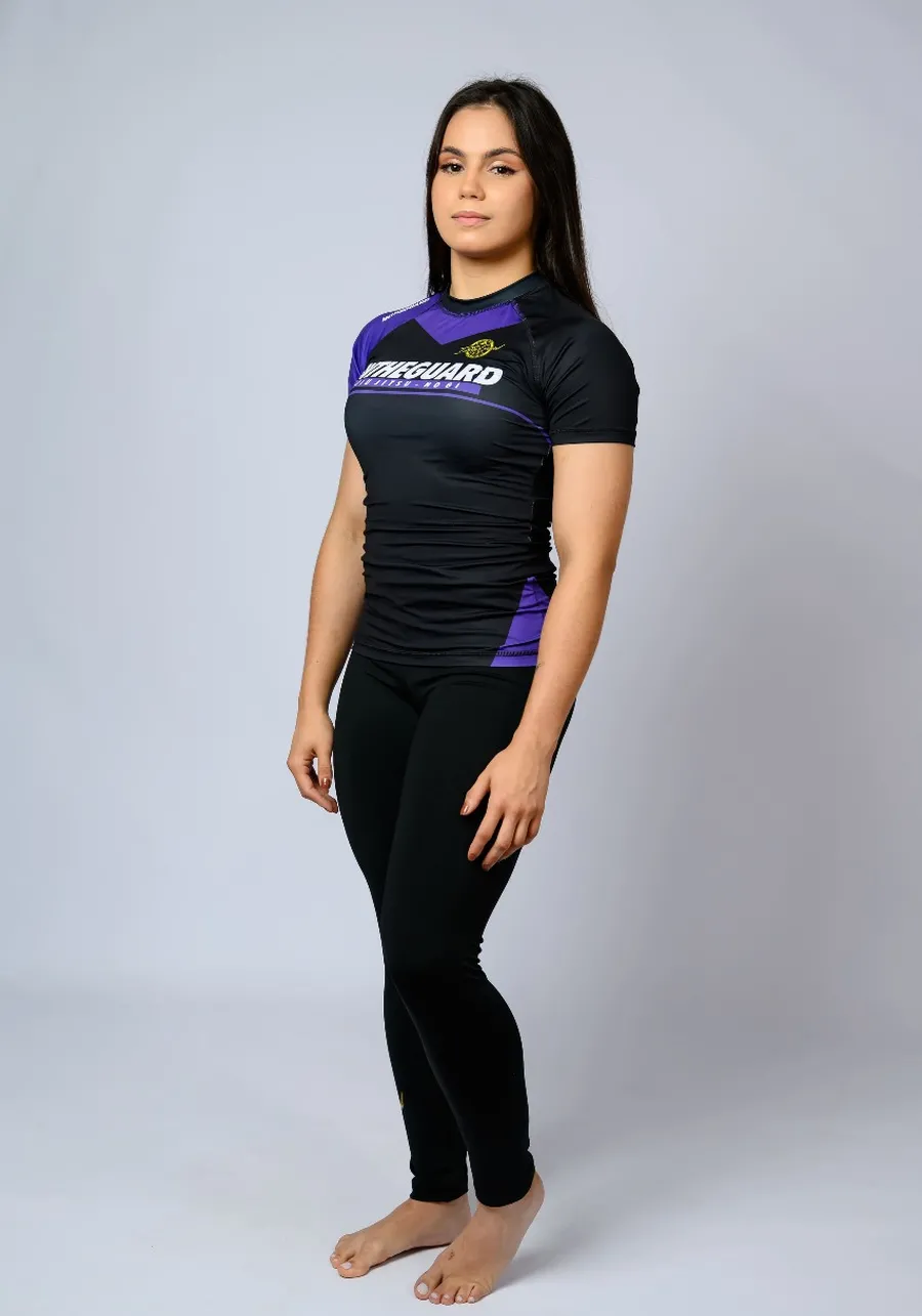 Rash Guard Feminina Team ITG Roxa