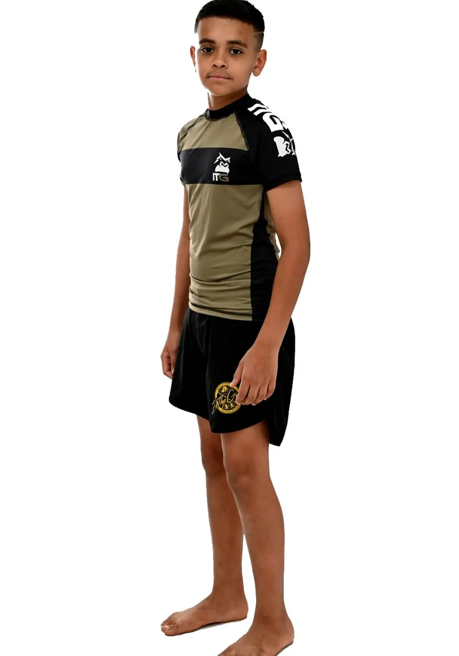 Rash Guard Infantil Army