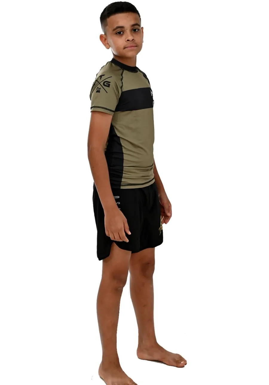 Rash Guard Infantil Army