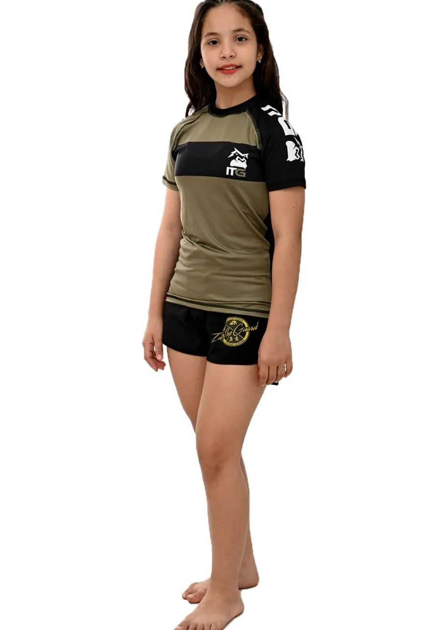 Rash Guard Infantil Army