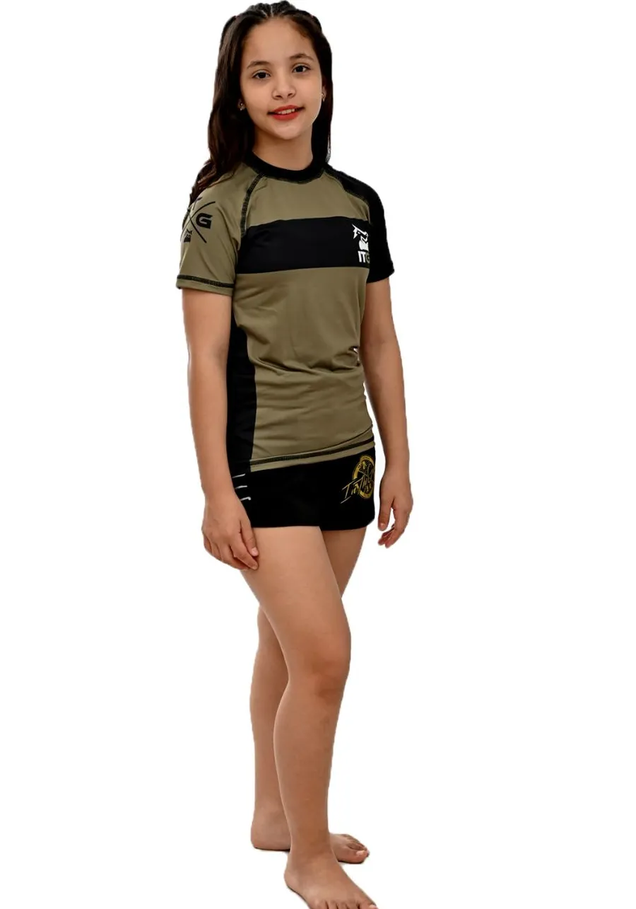 Rash Guard Infantil Army