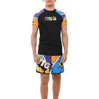 Rash Guard Infantil Colors Preta - imagem 2
