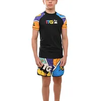 Rash Guard Infantil Colors Preta - imagem 7
