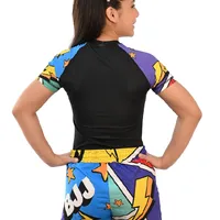 Rash Guard Infantil Colors Preta - imagem 14