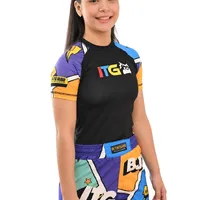 Rash Guard Infantil Colors Preta - imagem 6