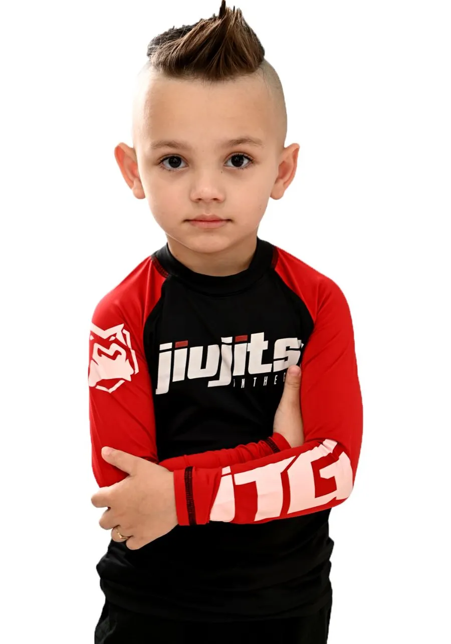 Rash Guard Infantil Red