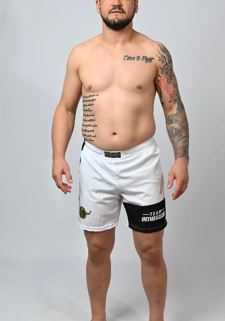 Bermuda Masculina In The Guard TEAM Branco