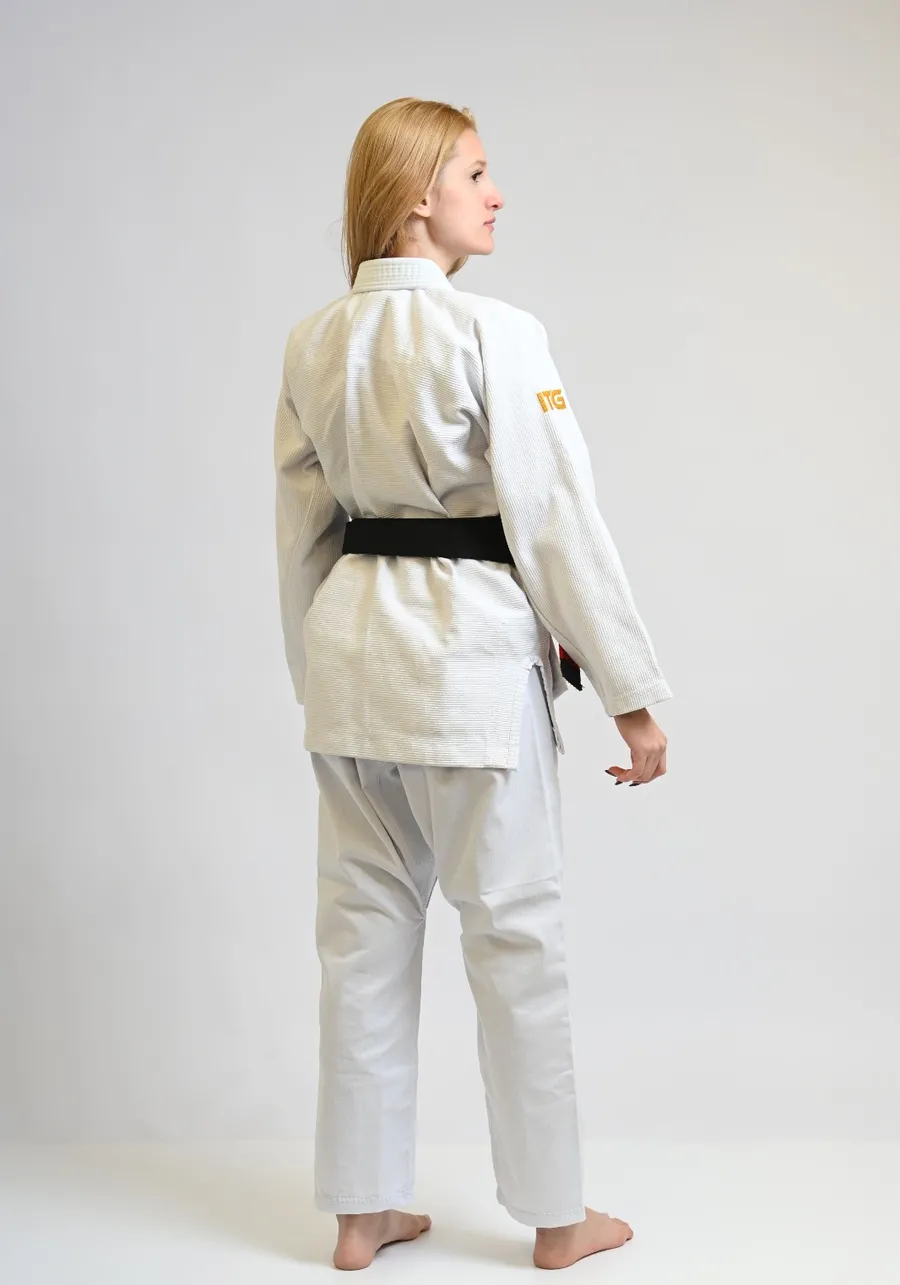 Kimono Feminino In The Guard Amazonia Jaguar Branco